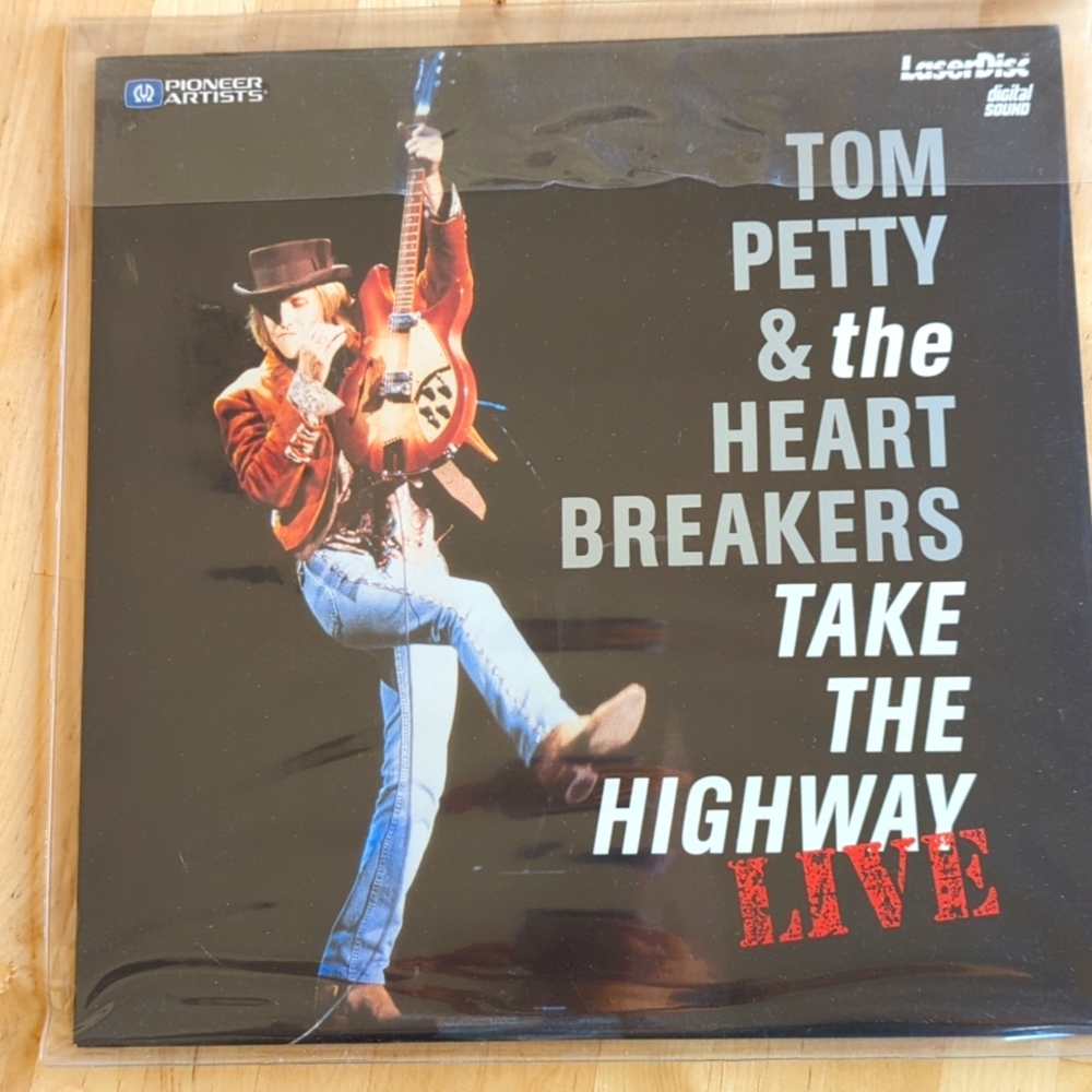 Vintage Tom Petty and the Heart Breakers Live Laserdisc